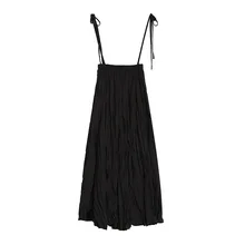 Z-ZOUX Женская юбка с высокой талией плиссированные женские юбки черные белые винтажные Универсальные Длинные юбки Летняя женская одежда Мода