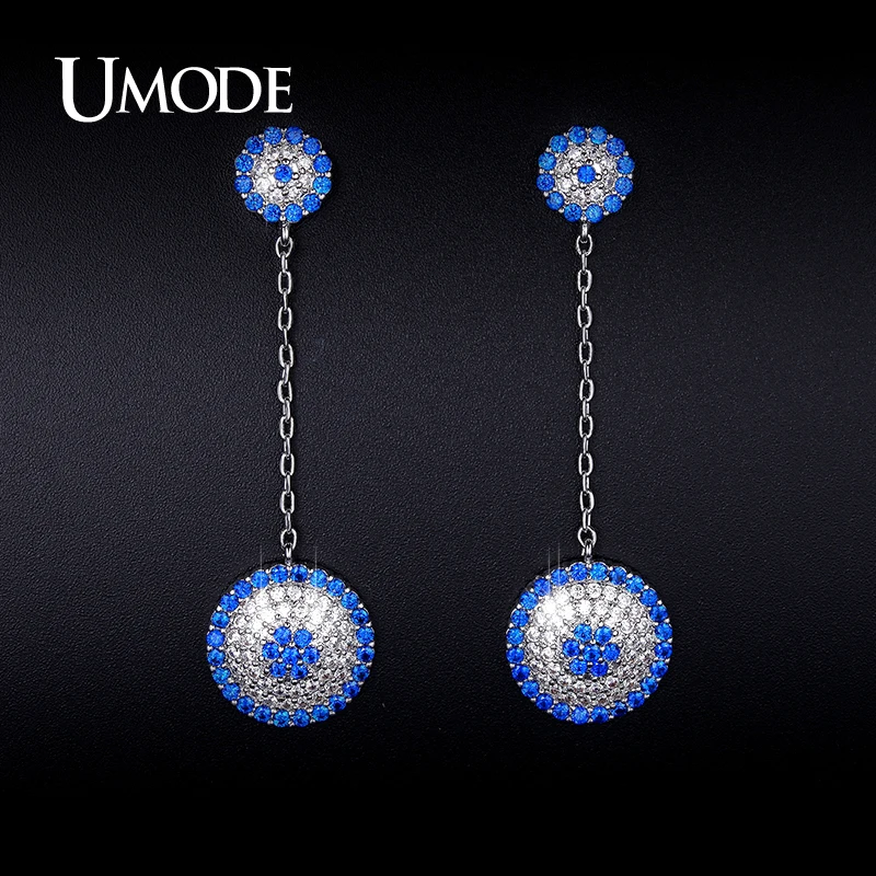 font b UMODE b font New Beautiful Simulated Diamond Dangle font b Earrings b font