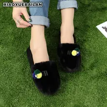 Осень г. и зимние модные плоское дно мелкая прекрасная леди Обувь