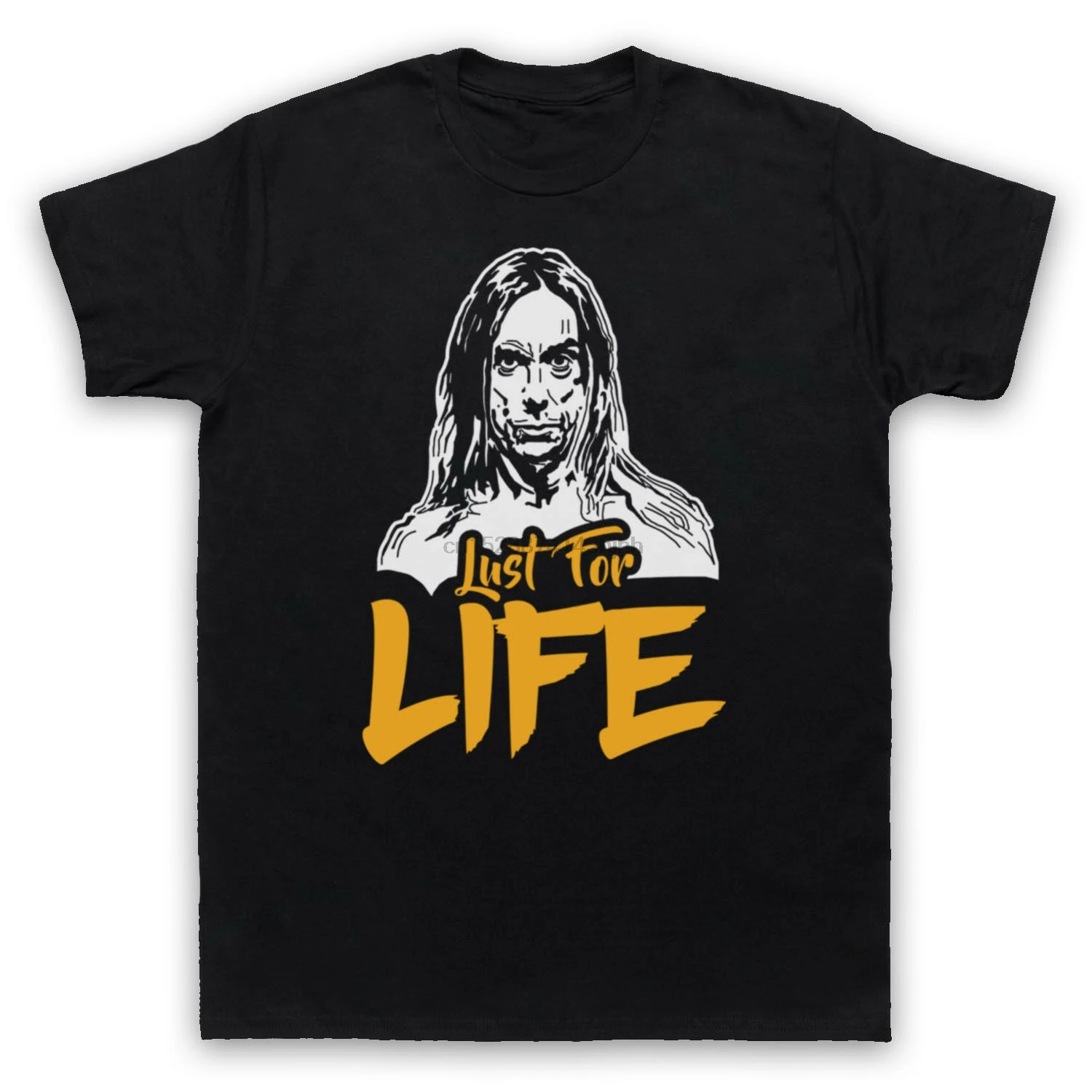 

IGGY POP UNOFFICIAL LUST FOR LIFE PUNK STOOGES ROCK ADULTS T-SHIRT