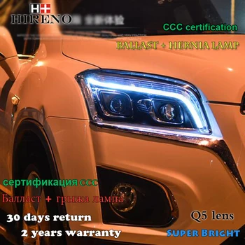 

Hireno Headlamp for 2014-2016 Chevrolet TRAX Headlight Assembly LED DRL Angel Lens Double Beam HID Xenon 2pcs