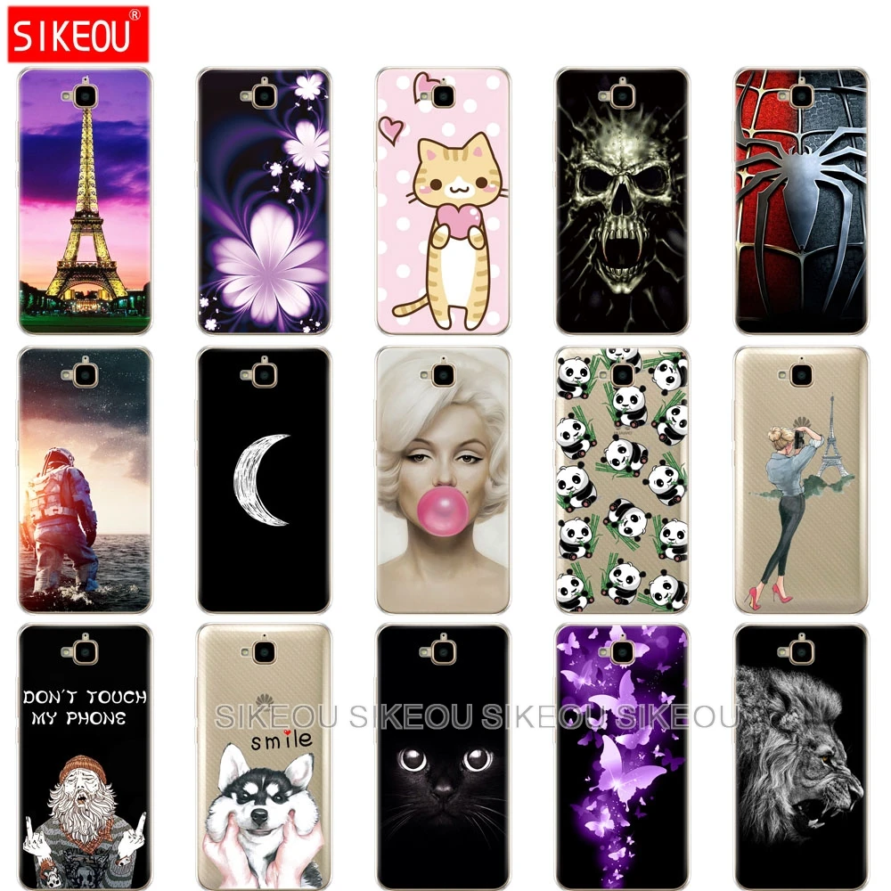 Case For Huawei Honor 4C Pro Cover Soft Silicon Back Y6 2015 TIT-L01 TIT-TL00 Phone |