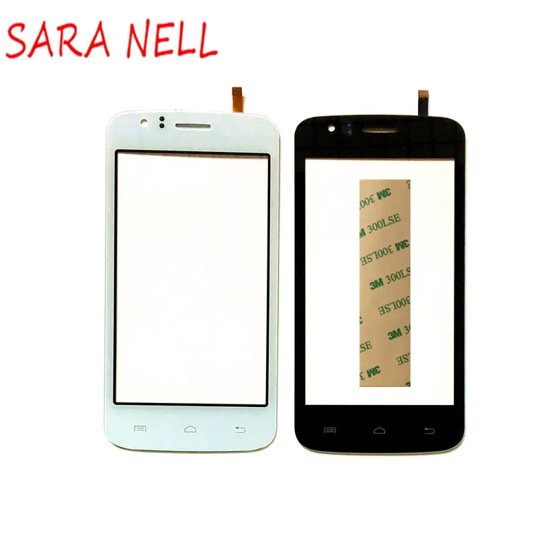 

SARA NELL phone Touch Sensor For Explay Atom Touch Screen Digitizer For Explay Atom Mobile Phone Touch Panel Glas+Tape