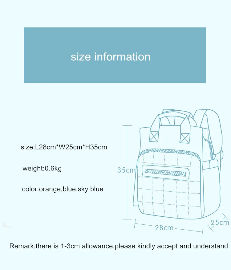 Подгузник сумка для беременных Детские сумка для детских вещей плечо мульти-функциональный модный водостойкий большой емкости рюкзак для мам сумка