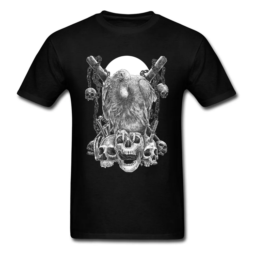  Mens T Shirt VULTURE Normal Tees 100% Cotton Round Collar Short Sleeve Fashionable Top T-shirts Summer Top Quality VULTURE black
