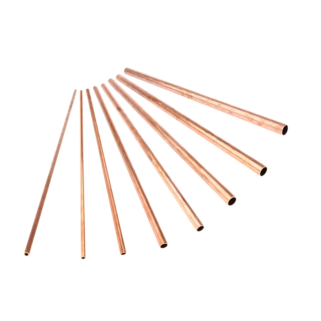 Seamless Round Brass Pipe Tube 6-20mm Diameter for Transfering Modelmaking