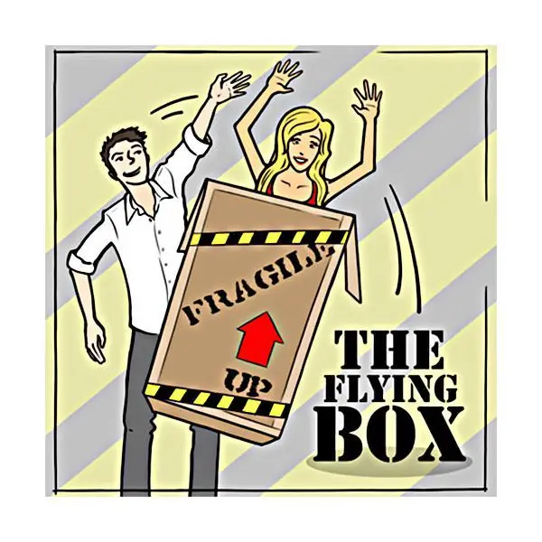 Free Shipping The Flying Box Illusion Magic Trick Fun Magic Party Magic Party Boxes Cheap Party Box Invitationsparty Men Aliexpress