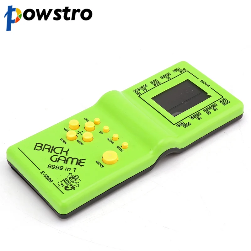 Портативная электронная игровая консоль Powstro Tetris с ЖК экраном|Портативные