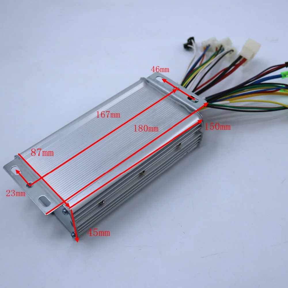 Sale Greentime 36V 48V 500W 600W  Brushless DC Motor Controller Ebike Controller +SW900 LCD Display One Set 6