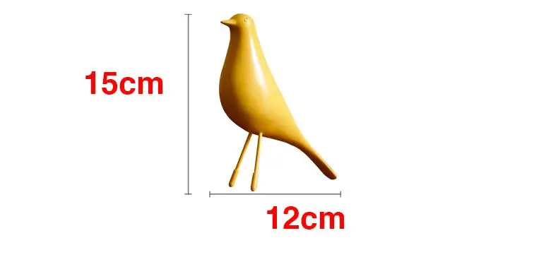 Оригинальная Европейская Статуэтка птицы из смолы, украшение дома, ремесло, Свадебный Рождественский подарок, статуя голубя мира, офисный талисман