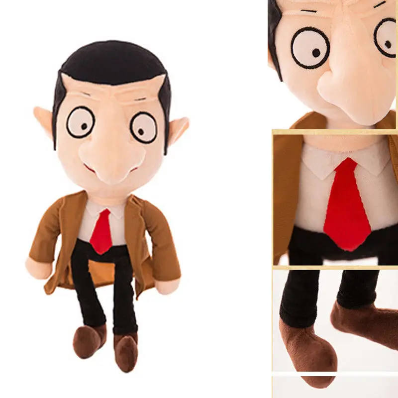 30 см фильм Mr Bean плюшевый мишка милые плюшевые мягкие игрушки Mr. Bean плюшевый мишка плюшевые игрушки для детей подарок на день рождения подарки