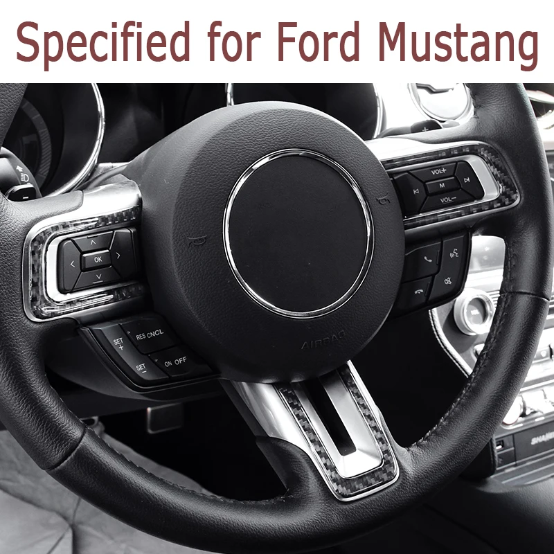 CNPARTS 3 шт. автомобильные аксессуары Чехлы для Ford Mustang 2015 2016 2017 GT500 GT 350 отделка из