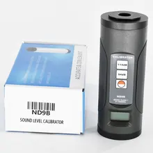 Sound Level Calibrator ND9B Digital Noise Meter calibration 94 dB/114 dB Sensitivity calibration of microphones fundamentals of manipulator calibration