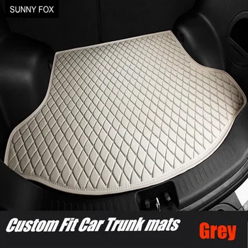 

Special custom made Car trunk mats cargo Liner for Mercedes Benz A B180 C200 E260 CLA G GLK300 ML leather Anti-slip car-styling
