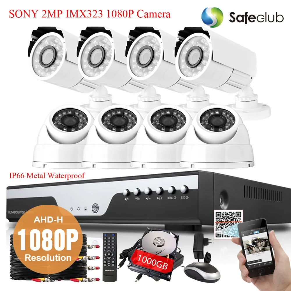 bilder für Full HD 8CH 1080 P AHD-H AHD TVI CVI DVR kit 8*2 MEGAPIXEL In/outdoor SONY IMX323 videoüberwachung security camera system wifi alarm 2 t bilder für Full HD 8CH 1080 P AHD-H AHD TVI CVI DVR kit 8*2 MEGAPIXEL In/outdoor SONY IMX323 videoüberwachung security camera system wifi alarm 2 t