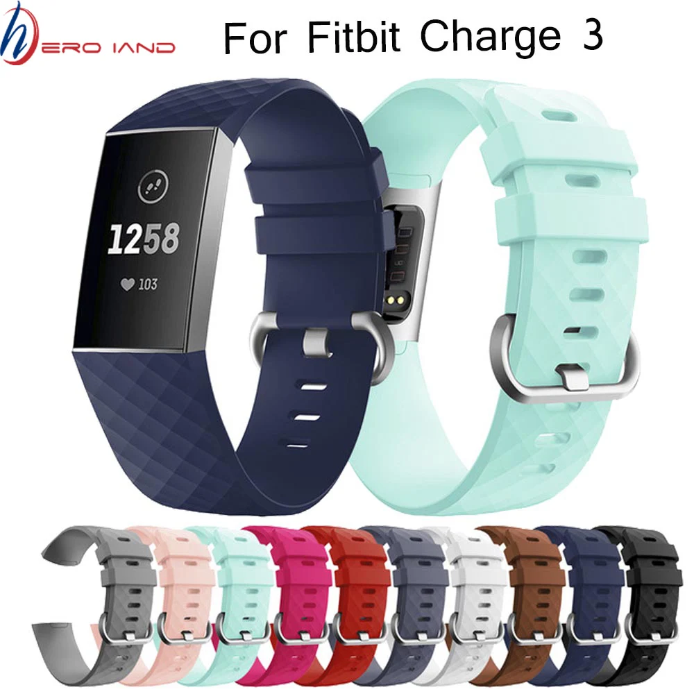 

Silicone Band Replacement For Fitbit Charge 3 Smart Accessories Bracelet Strap For Fitbit Charge 3 Band Wristband For Fit bit