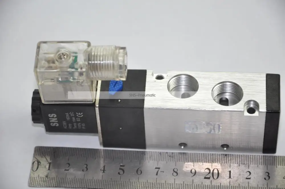 4V310 10 DC24V AC220V DC110V 380В Соленоидный клапан воздушный SNS пневматические части RC3/8