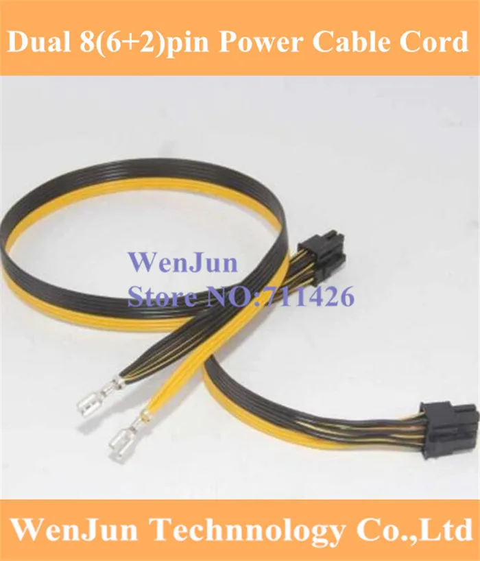 bilder für 20 stücke PCI-E PCIe PCI Express Dual 8 (6 + 2) pin Netzkabel Kabel für DELL 1950 2950 PE6850 Modul Stromversorgung Psu 8pin + 8pin 8Pin bilder für 20 stücke PCI-E PCIe PCI Express Dual 8 (6 + 2) pin Netzkabel Kabel für DELL 1950 2950 PE6850 Modul Stromversorgung Psu 8pin + 8pin 8Pin