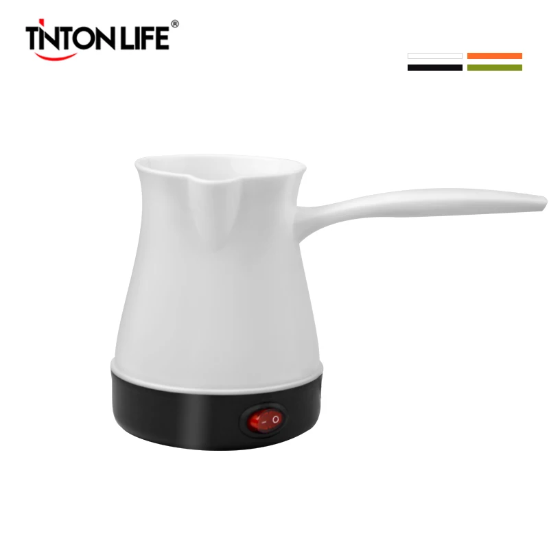 

TINTON LIFE Christmas Gift Mini Turkey Coffee Maker Coffee Machine portable Electrical Coffee Pot Food Grade Coffee Kettle
