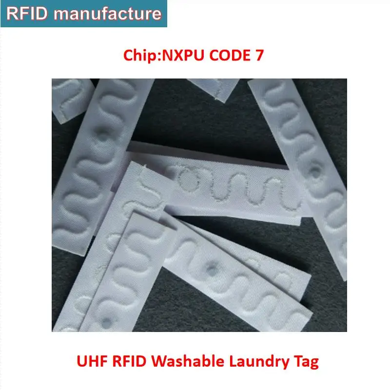 10 шт. образцы моющиеся высокой трудоемкости RFID UHF этикетки для белья бирки одежды