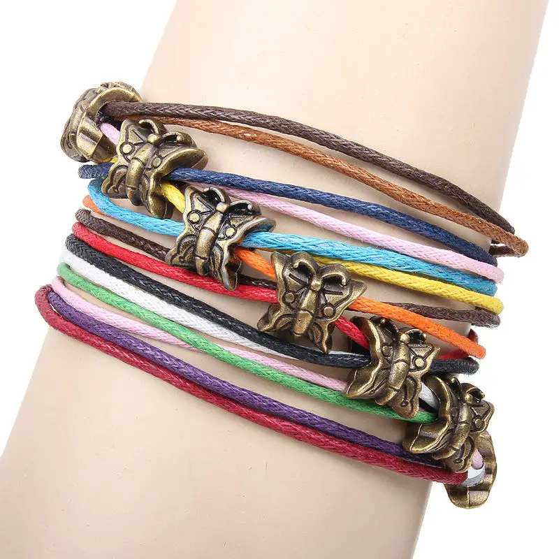 Download Aliexpress.com : Buy New Multi Color Multi Layer Braided ...