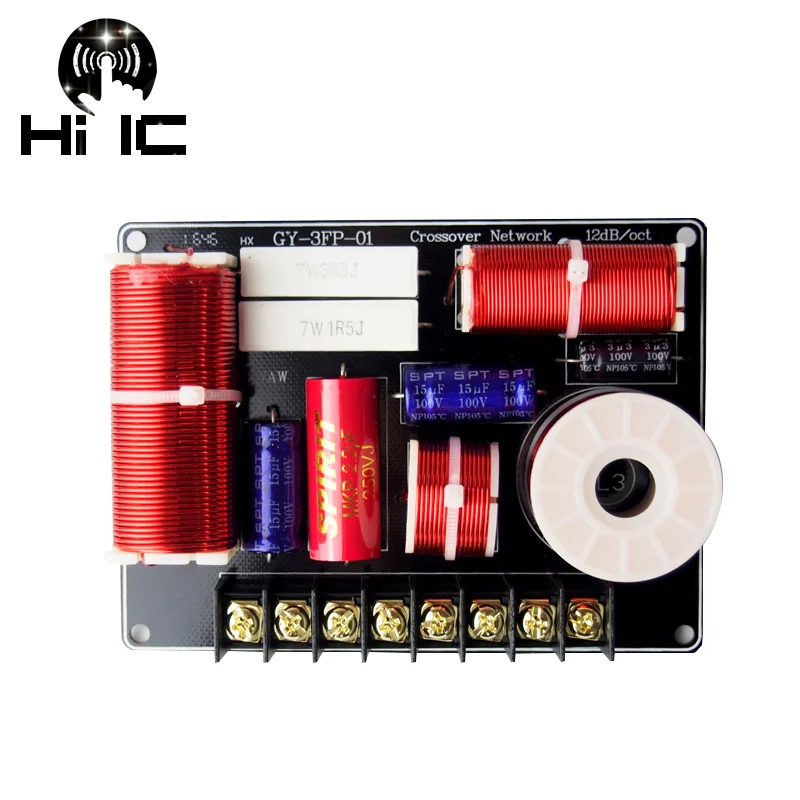 3 способа HiFi аудио ВЧ + Средний бас единицы кроссовер динамик делитель частоты