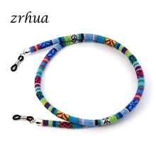 Практичные очки солнцезащитные очки хлопок шеи шнур фиксатор ремни для очков ремешок-держатель высокого класса Этническая веревка очки цепь