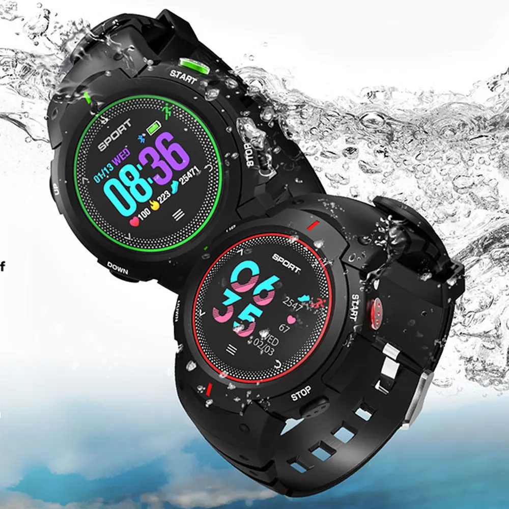

New F13 Smart Watch IP68 Waterproof Multifunction Bluetooth Smartwatch Heart Rate Monitor Remote Camera Sports Band Wristband