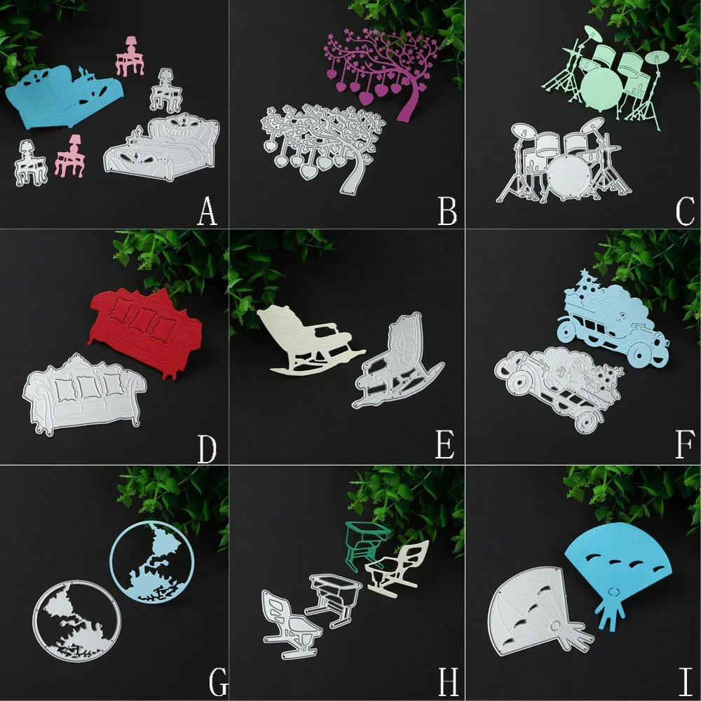 Nova Mesa De Corte De Metal Morre Estêncil Scrapbooking Foto Cartões de Papel Artesanato Embossing DIY Troqueles de corte de metal