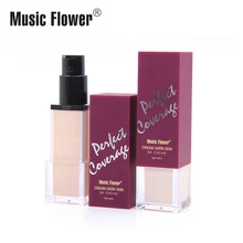 Официальный Music Flower безупречное покрытие BB крем натуральный питательный увлажняющий тональный крем для лица стойкий макияж, основа