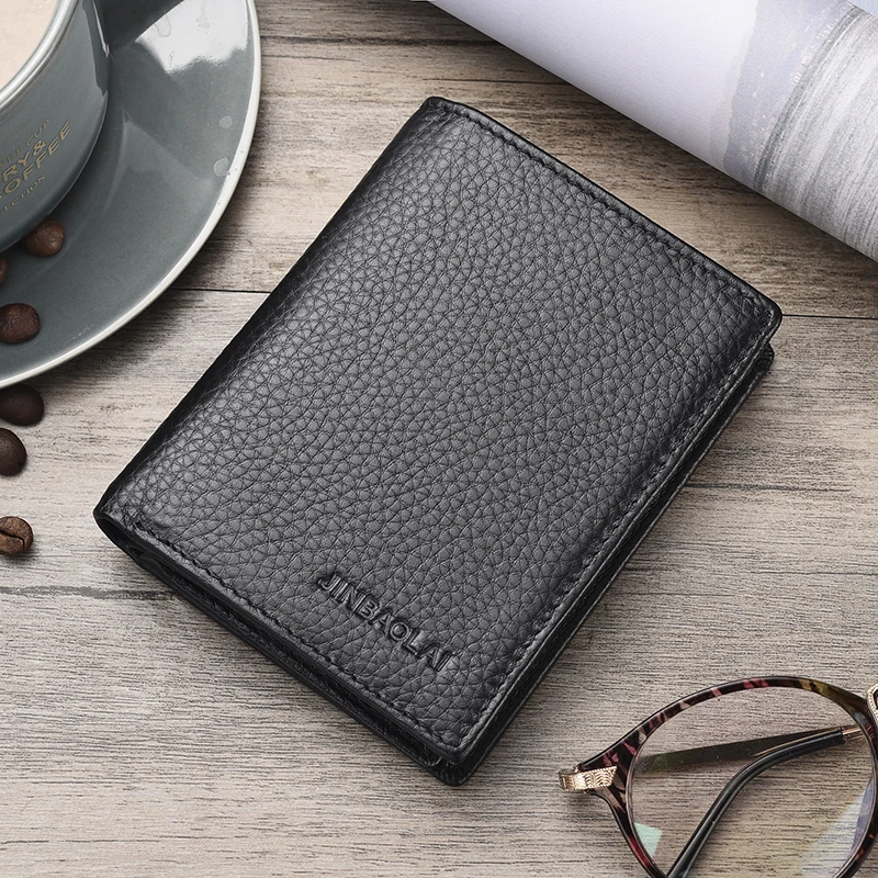 Genuine Leather Drivers License Card Holder Wallet (12)