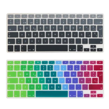

ES Spain Spanish EURO Enter keyboard Cover for MacBook Air 13 inch A1466 A1369