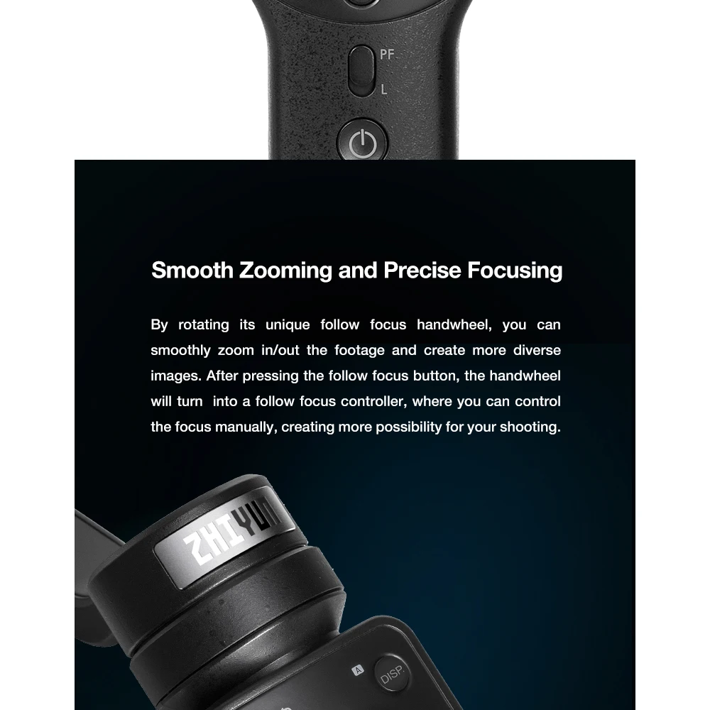  ZHIYUN Smooth 4 3-Axis Handheld Gimbal Stabilizer for Smartphone iPhone