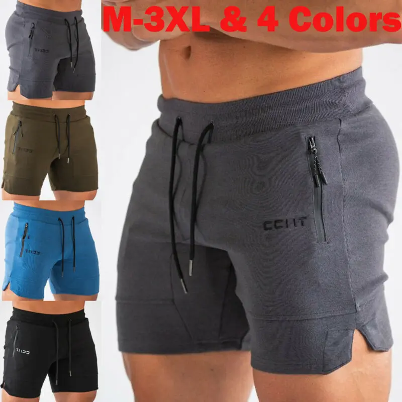 

Mens M-3XL Gym Sports Jogging Stretch Shorts Sweatpant Trousers Casual Running Shorts