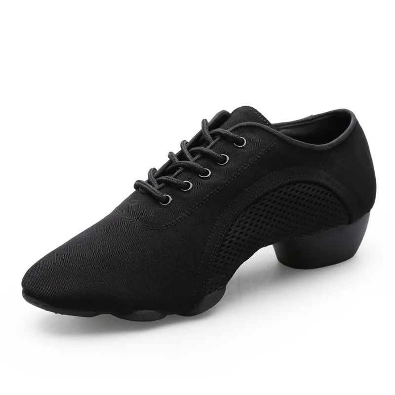 Cena Dolne buty w stylu latynoskim mężczyźni płótno sportowe neutralne buty do tańca kobieta oksfordzie tkaniny Latin Dance Sneakers Oxford buty duże rozmiary