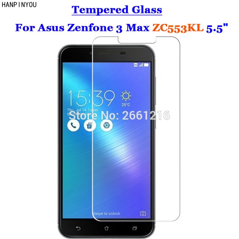 Для Asus ZC553KL закаленное стекло 9H 2.5D Премиум Защитная пленка для экрана Zenfone 3 Max 5 5&quot
