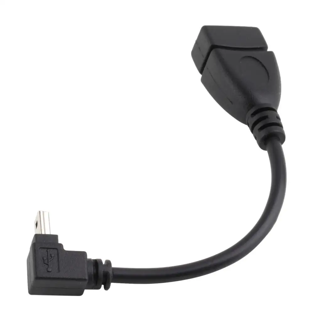 Переходник с USB A Мама на Mini 5P B папа переходник OTG кабель вверх оптовая