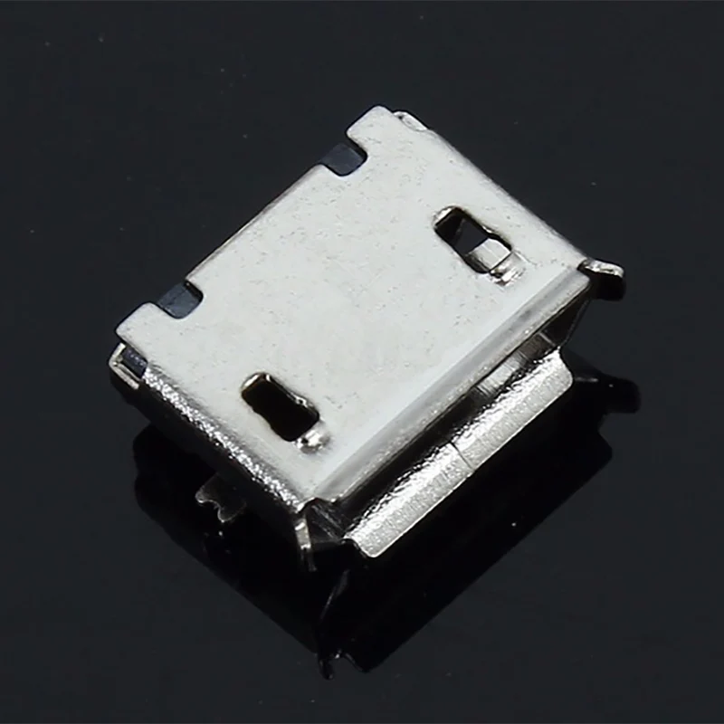 USB гнездовой разъем 5P 50 шт./лот 5pin MK5P Micro 5 контактный SMD медный корпус порт для