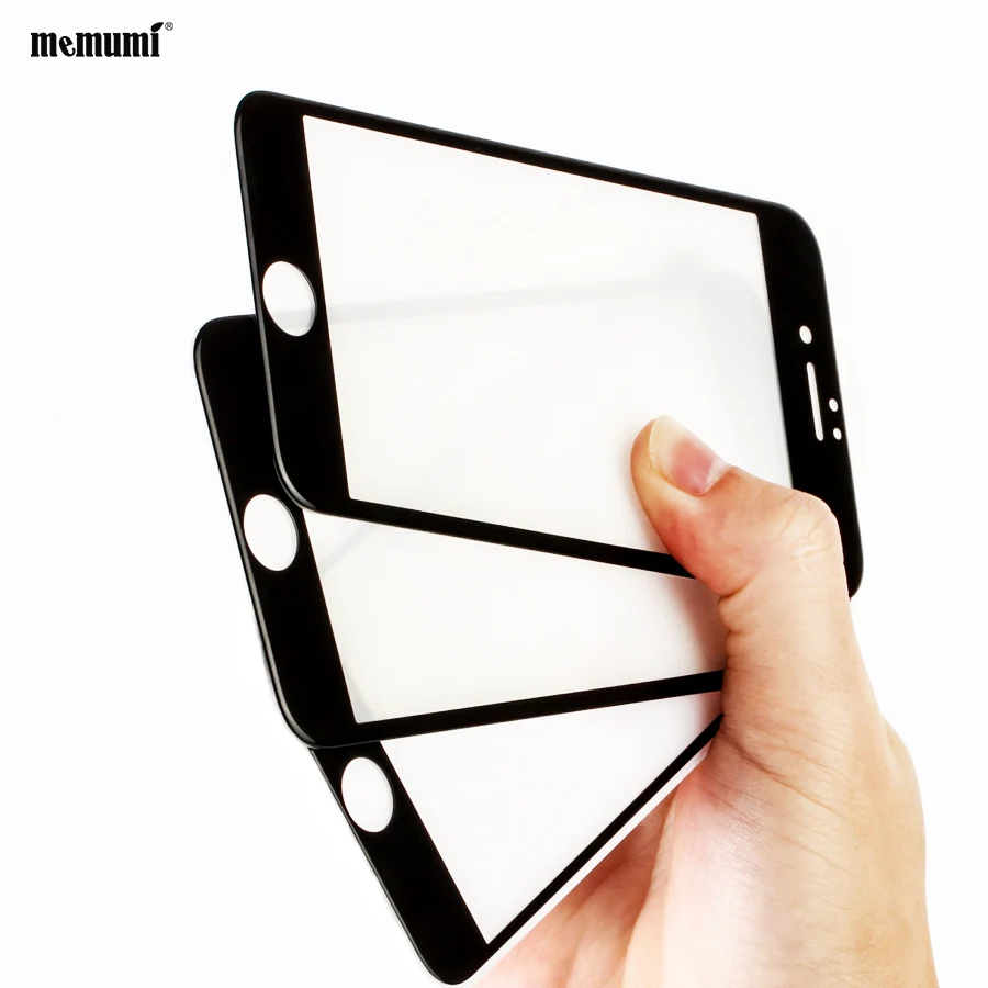

memumi For iPhone 7 7 Plus Tempered Glass Screen Protector Film For iPhone 7plus Scratch Proof Front Film Protective phone
