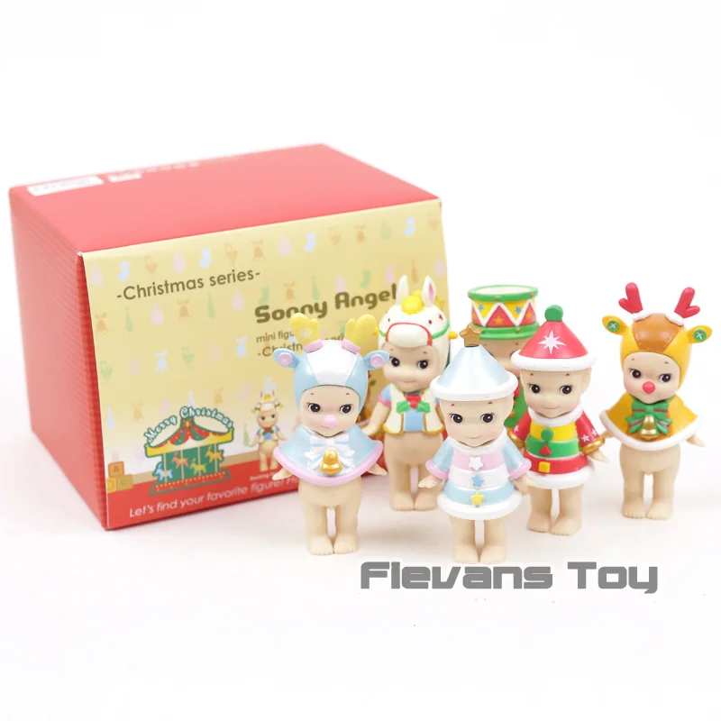 

2017 Christmas Series Sonny Angel Dolls 6pcs/set Mini Cute Figures Toy Model Doll Collection