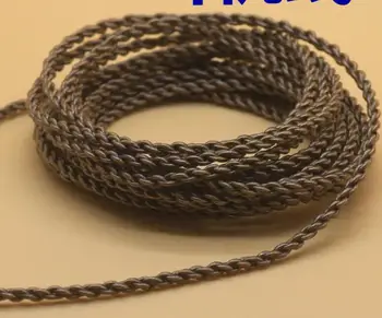 

Single crystal copper wire DIY headphone cable IE800 wire without plug 5 meter