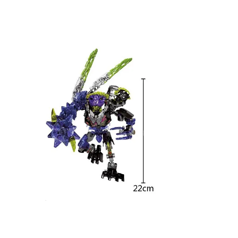 Серия BIONICLE 4 шт./компл. Ekimu Umarak Storm Qurke Lava Beast фигурки 613 строительные блоки игрушки