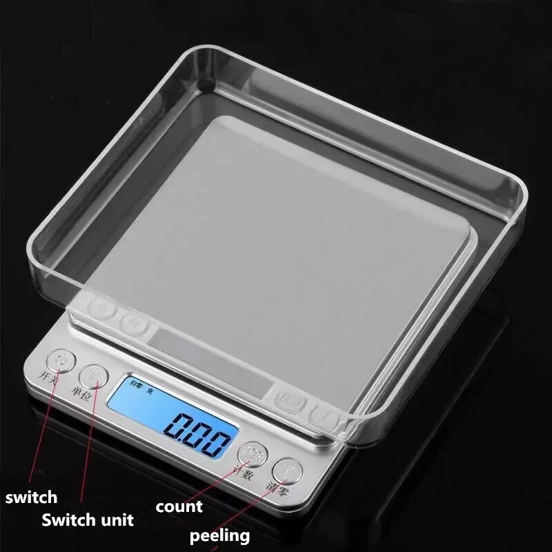 Цифровые кухонные весы 1000 г/0 01 г портативные электронные карманные LCD точность