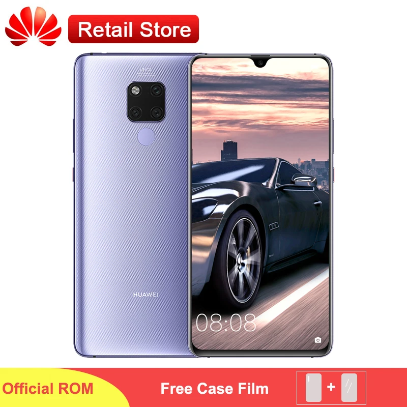 Huawei mate 20X4G смартфон 7 2 &quotполный экран 2244x1080 Kirin 980 Восьмиядерный Android 9 5000 mAh 4 камеры