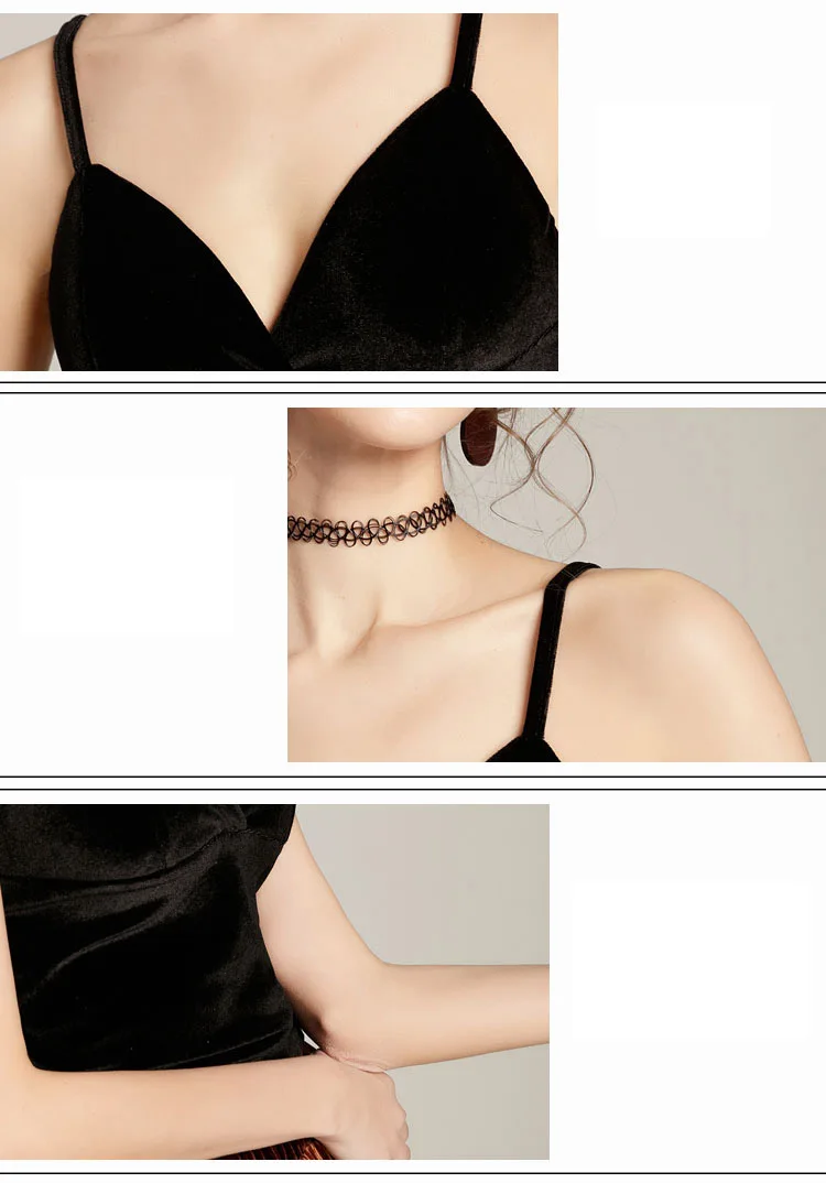 Women Sexy Velvet Crop Top Cropped Camis Vintage Tops Womens Retro Harajuku Sleeveless Bralette Tank Top Women Summer 201825