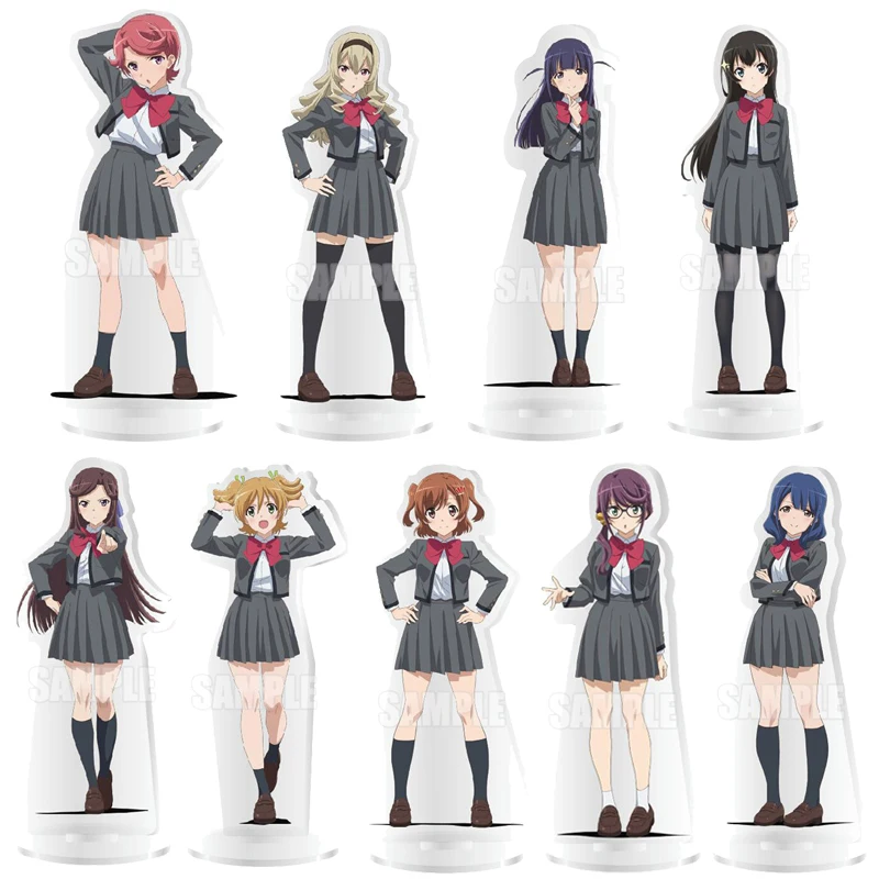 

Shoujo Kageki Revue Starlight Acrylic Stand Double Side Action Figure Anime Toy 15cm