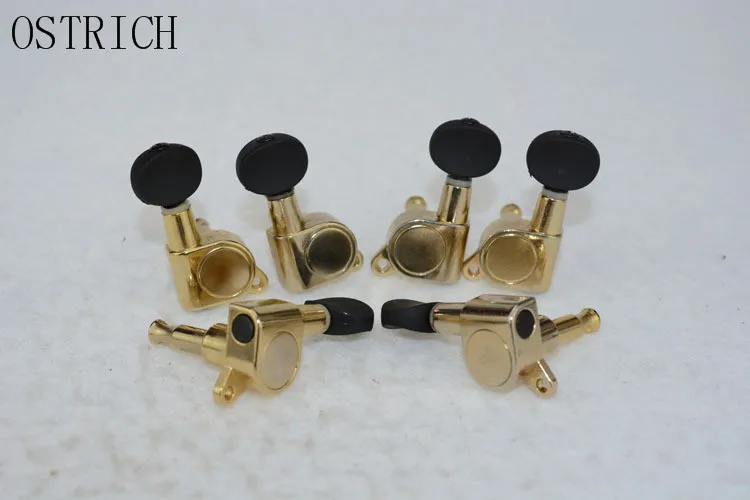 Guitar String Tuning Peg Machine Heads Black Pearl for Electric Guitar
