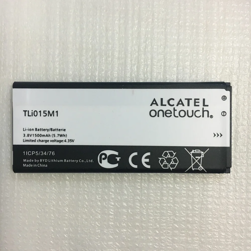 Аккумулятор 1500 мАч для Alcatel PIXI 4 4034A 4034X 4034F 4034D TLi015M1 мобильный телефон аккумуляторы