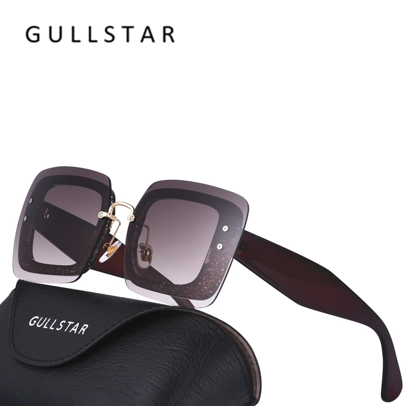 2017 New Ladies Fashion Square Sunglasses Women Mirror Classic Brand