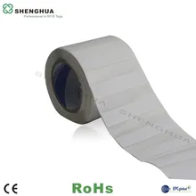 1000 шт. дешевые UHF RFID метки 9654 мокрый инкрустация чужой H3 RFID Бумага roll Наклейки